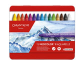 Caran d'Ache WK - Neocolor II Aquarel Pastels - 15 stuks