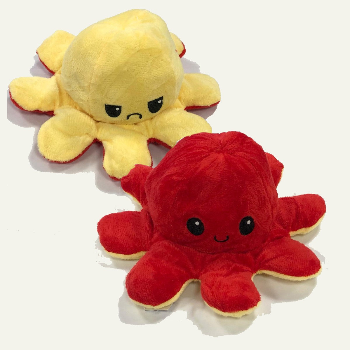 mood Octopus Ø20 cm - rood/geel
