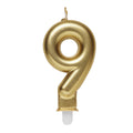 Cijferkaars - goud - 9