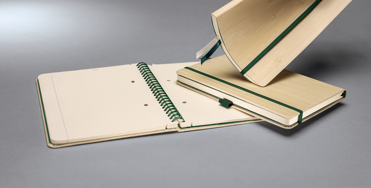 Sigel Conceptum - Soft cover bullet journal - A5 - Bamboo nature edition