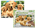 Schilderen op nummer Junior XL Golden Retriever