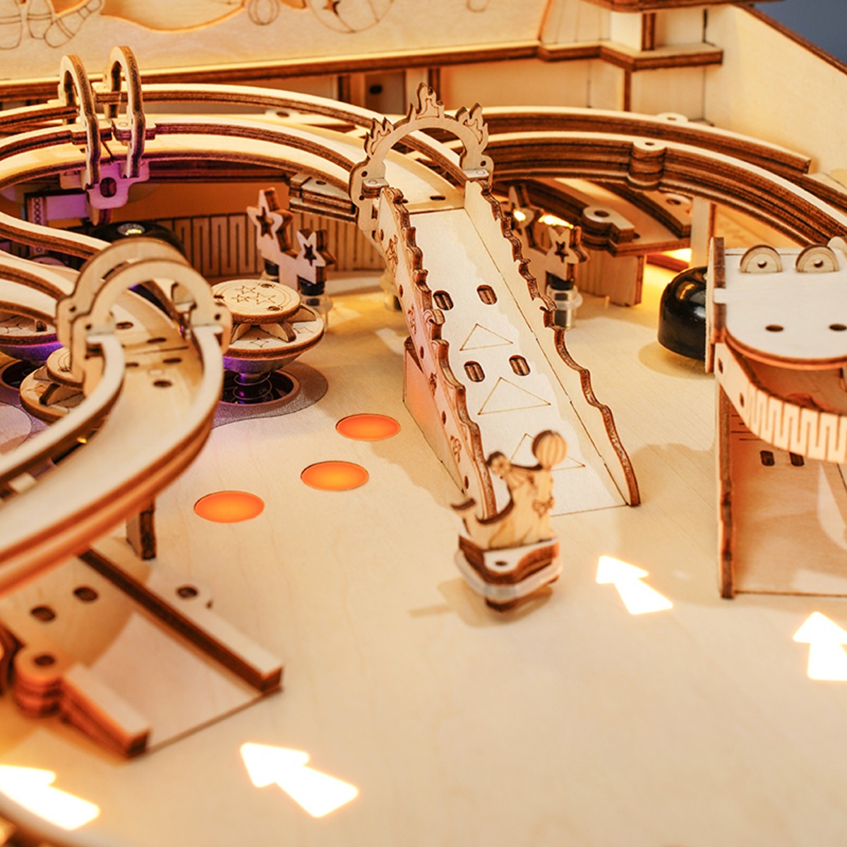 Robotime houten 3D puzzel - 3D Pinball