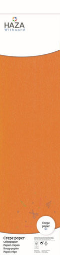Crêpepapier - oranje