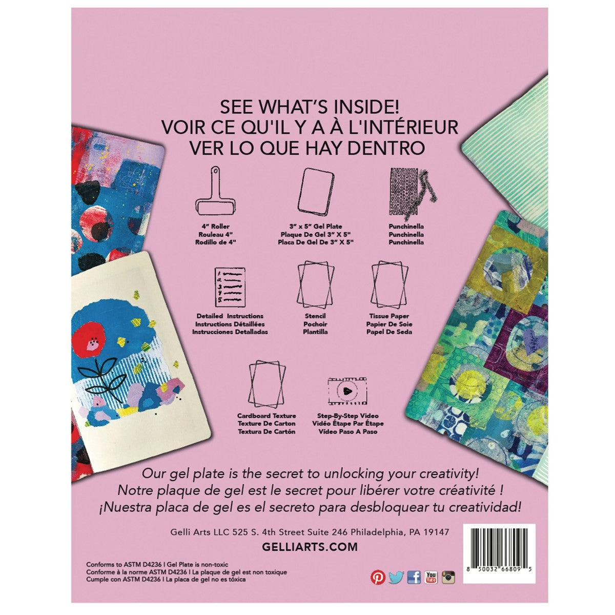 Gelli Arts - journal kit