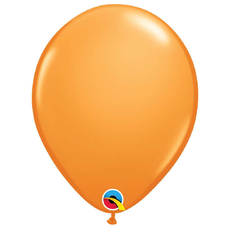 ballonnen hoge kwaliteit 6 stuks - oranje 28 cm