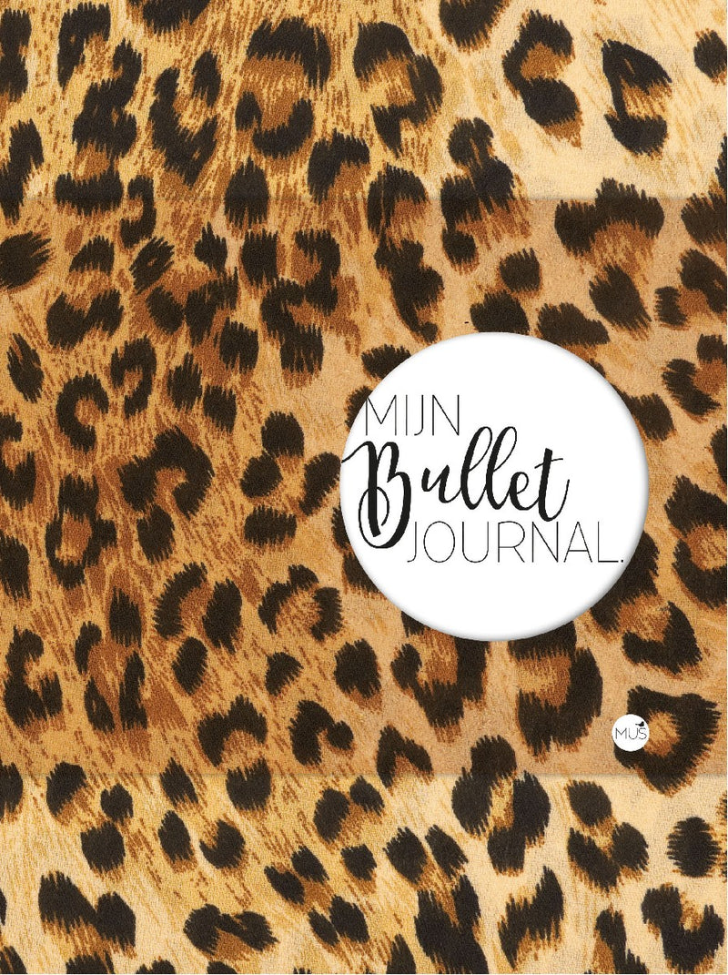 Mijn bullet journal luipaardprint