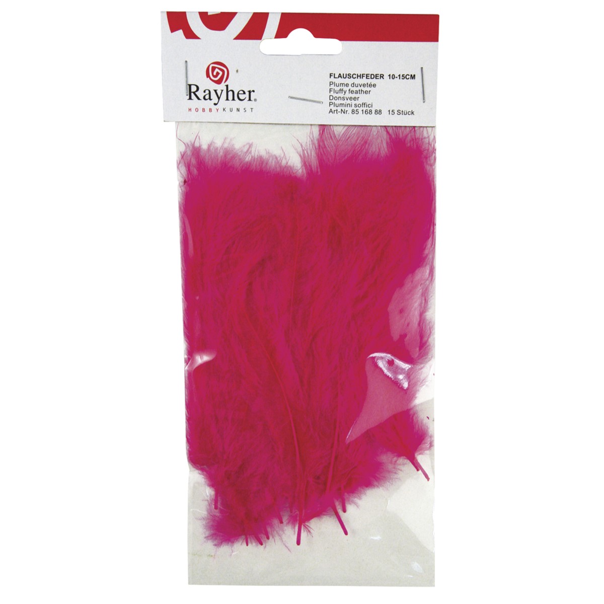 Donsveren - 15 stuks - fuchsia
