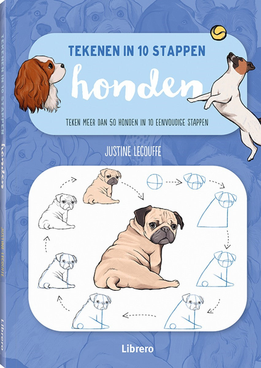 Boek - Tekenen in 10 Stappen - Honden