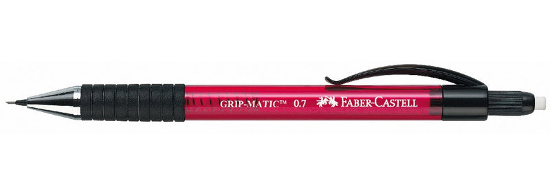 Faber-Castell Grip-Matic vulpotlood - 0,7 mm - rood