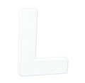 Décopatch - staande letter - 12 cm - L