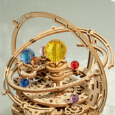 Robotime houten 3D puzzel - muziekdoos Night Planetarium   