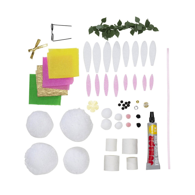 Panduro Junior DIY kit - Fluffy Bunnies