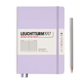 LEUCHTTURM1917 - notebook A5 - lijntjes - lila