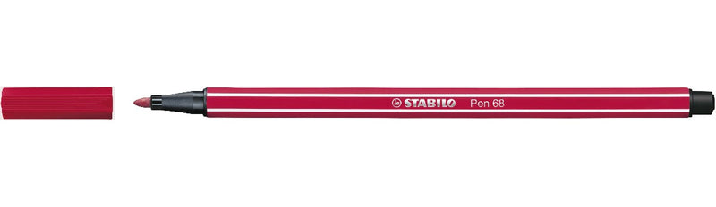 STABILO Pen 68 - donkerrood 50