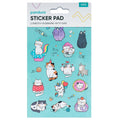 Stickerblok - 20 vellen - katten