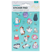 Stickerblok - 20 vellen - katten