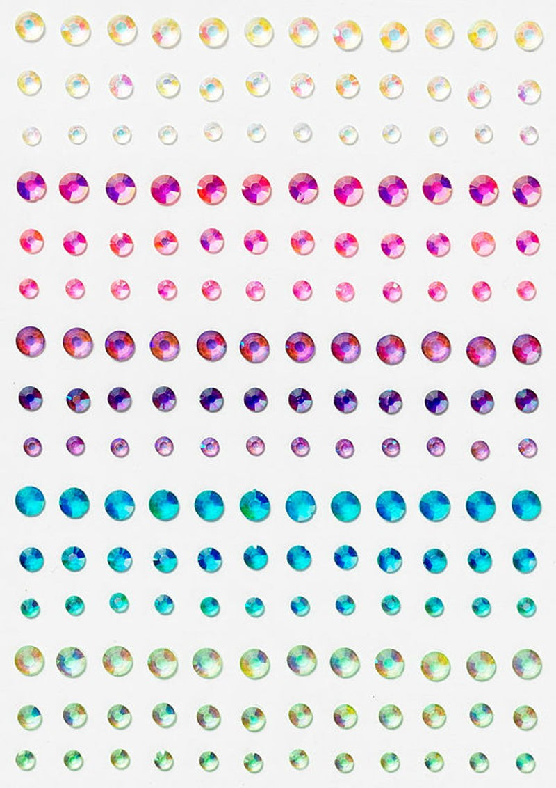 Panduro Face Jewels - crystal dots pastel
