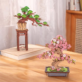 Robotime houten 3D puzzel - Sakura Bonsai