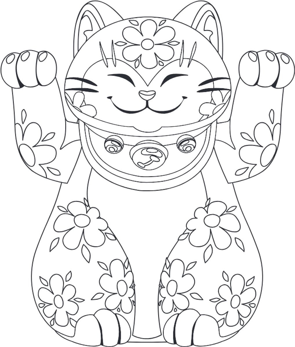 Kleurboek - glitterkleurboek - Icons of Japan