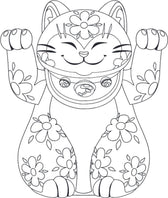 Kleurboek - glitterkleurboek - Icons of Japan