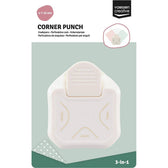 Vaessen Creative 3-in-1  hoekpons - 4 / 7 / 10 mm