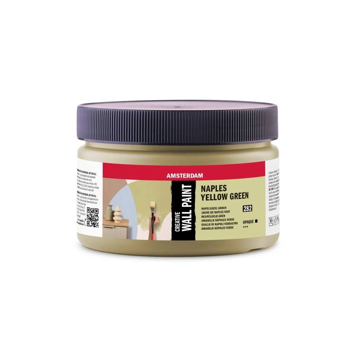 Amsterdam Creative Wall Paint - 250 ml - 282 naples yellow green