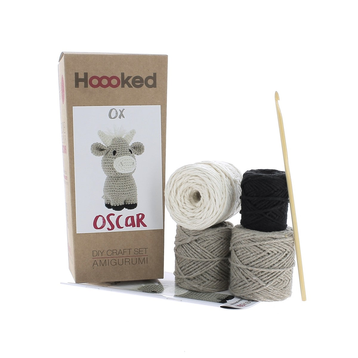 Hoooked DIY kit - Ox Oscar - taupe