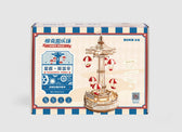 Robotime houten 3D puzzel - muziekdoos Parachute Tower