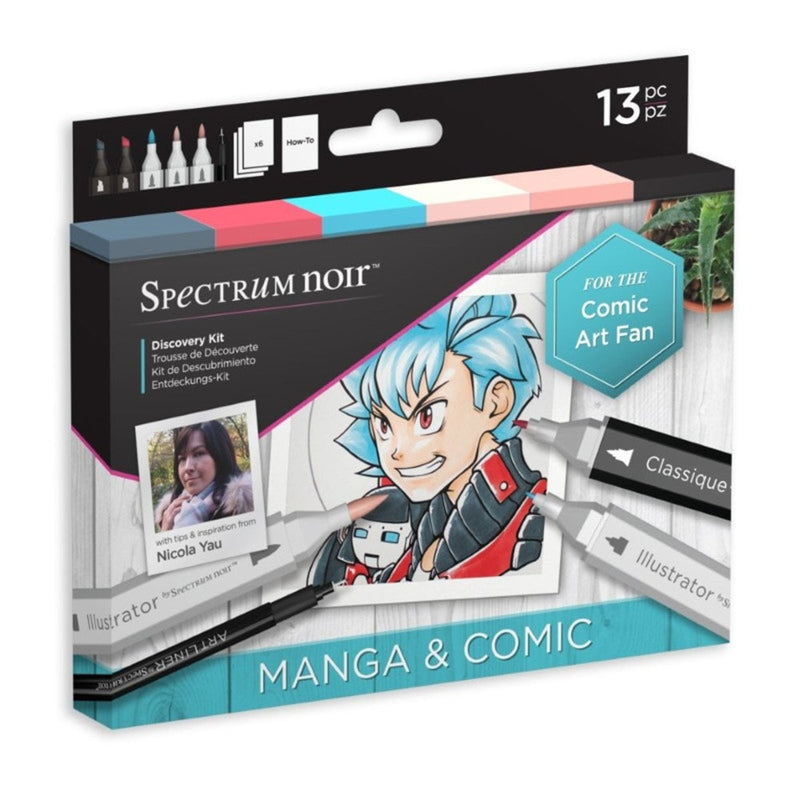 Spectrum Noir discovery kit - manga and comic