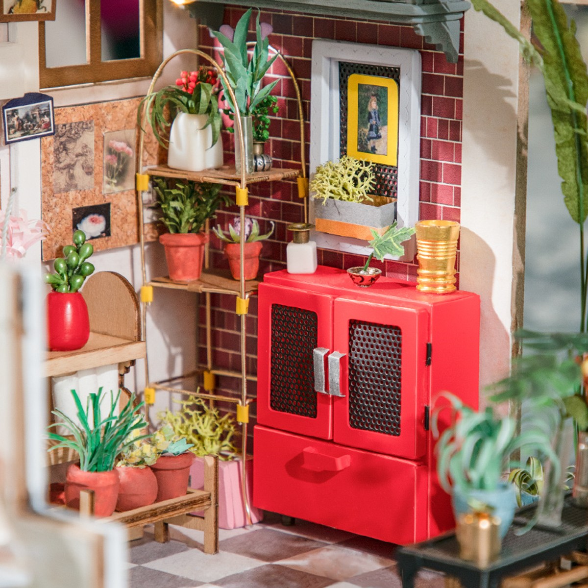 Robotime miniatuur DIY kit - Emily's Flower Shop