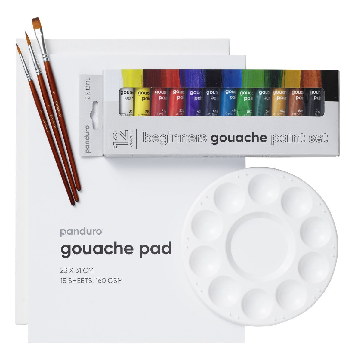 Panduro Starter kit - gouache