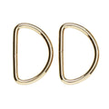 D-ring metaal - 45 mm - goudkleurig