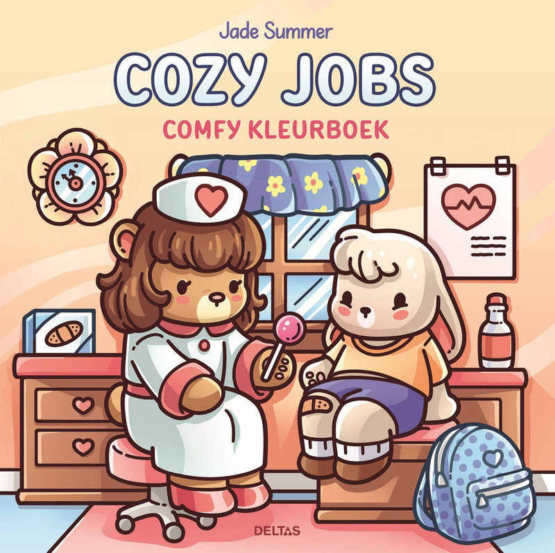 Kleurboek - Cute & Cozy - Cozy Jobs