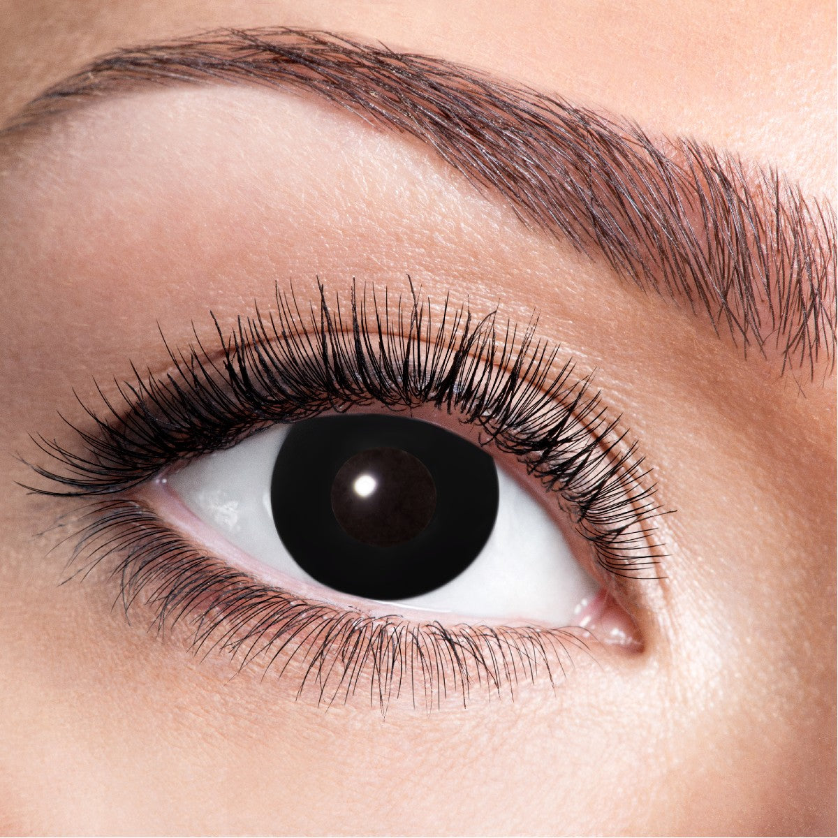 Gekleurde contactlenzen - zwart