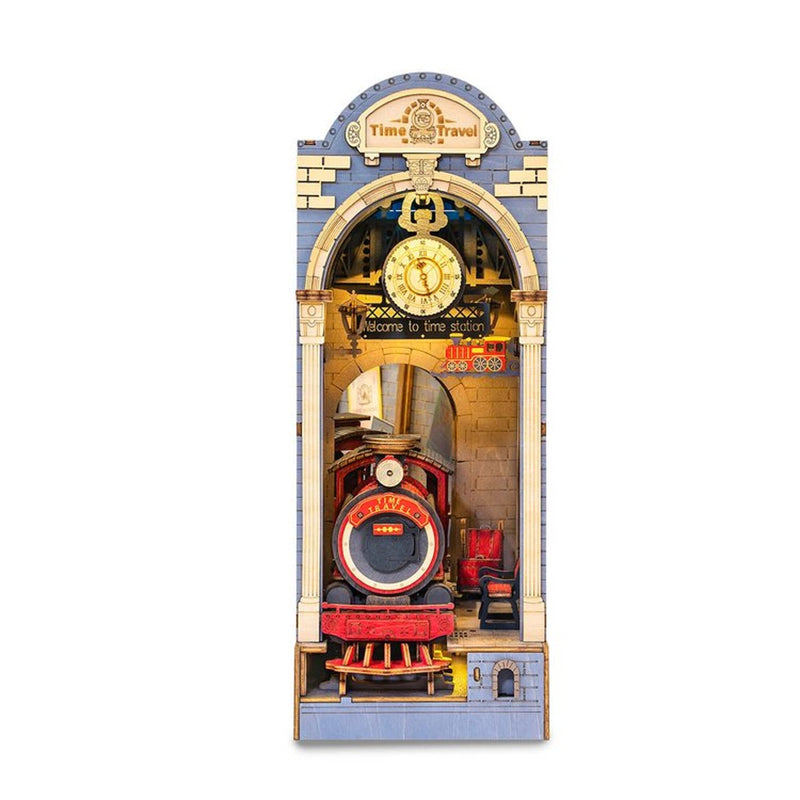 Robotime houten 3D puzzel - book nook - Time Travel
