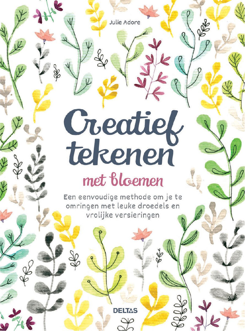 Boek - Creatief tekenen met bloemen