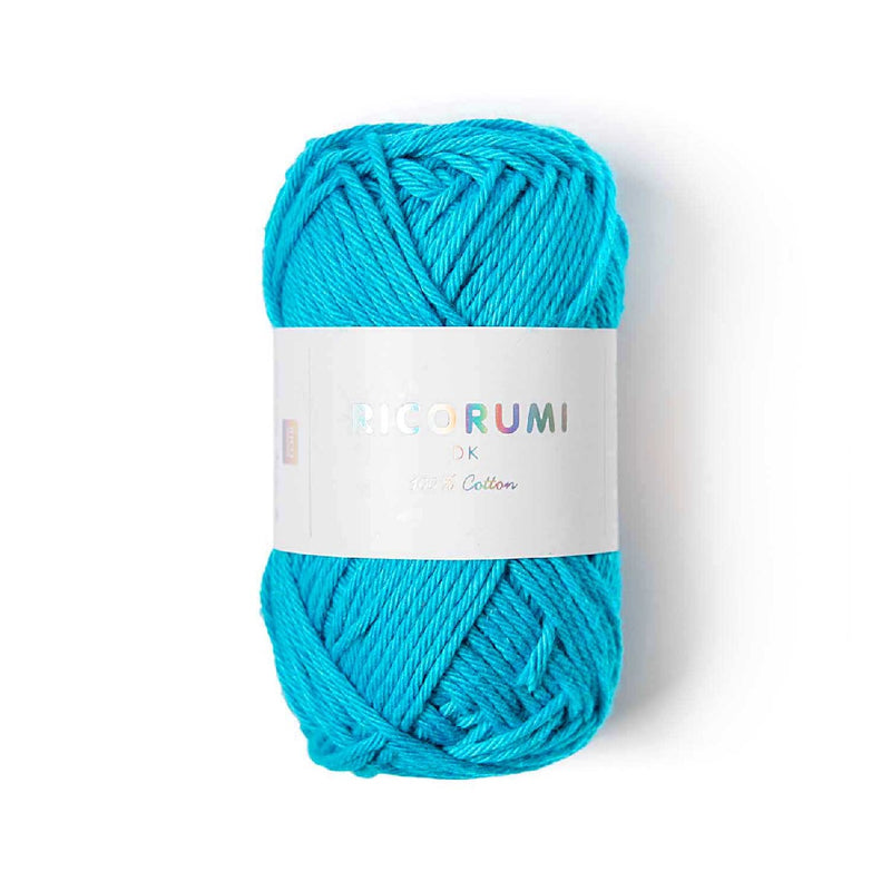 Ricorumi katoengaren - 25 gram - 31 hemelsblauw