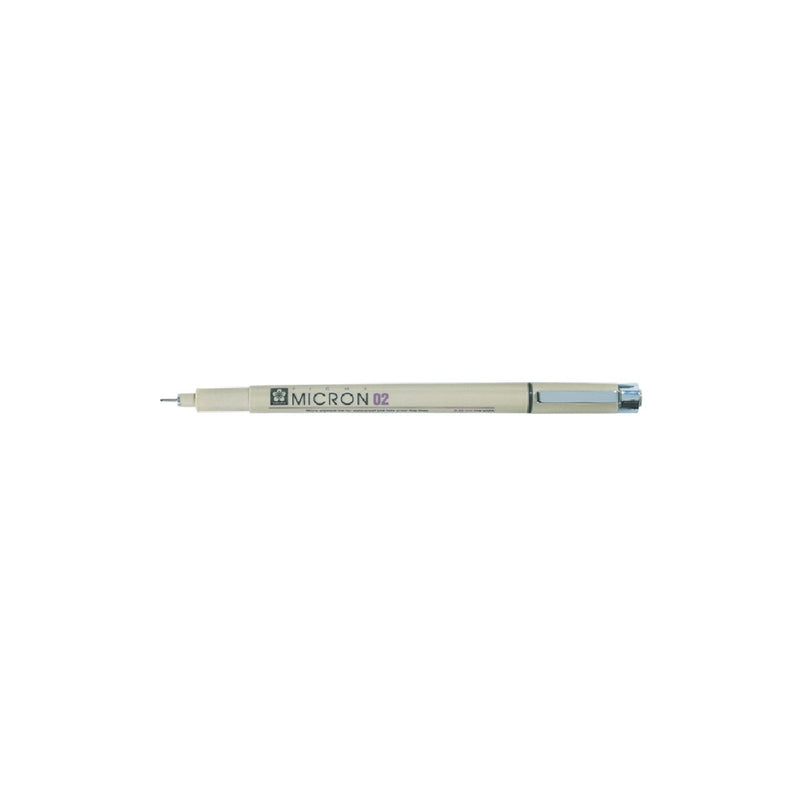 Sakura Pigma Micron 02 - 0,3 mm - zwart