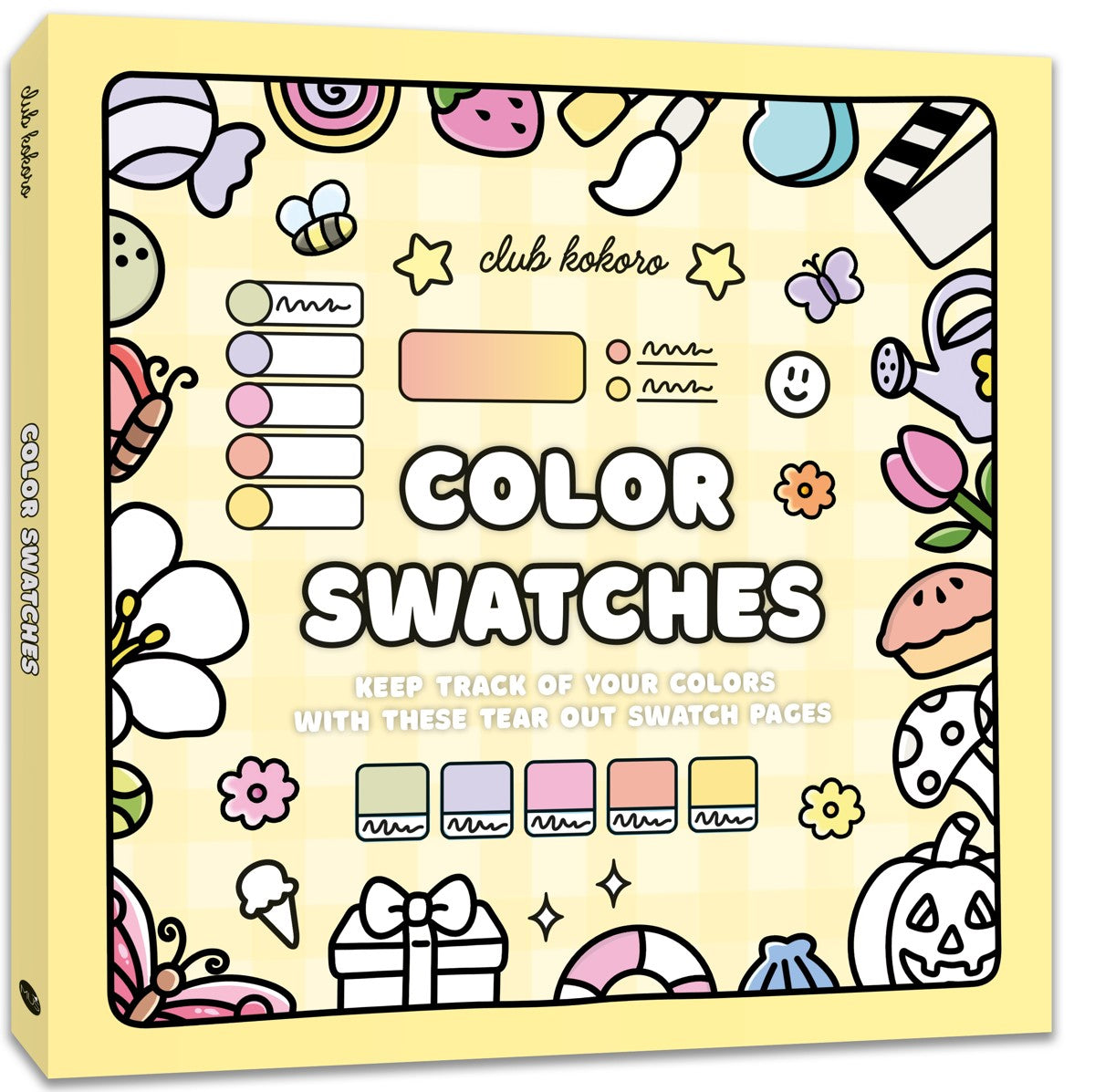 Boek - Club Kokoro - color swatches