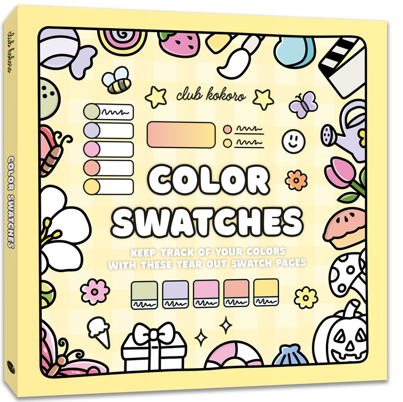 Boek - Club Kokoro - color swatches