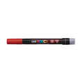POSCA acrylmarker - brushpunt PCF-350 - 1-10 mm - rood