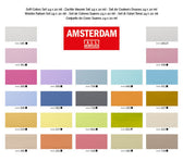 Amsterdam acrylverf set - 24 stuks - pastel