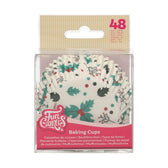 FunCakes baking cups - holly leaf