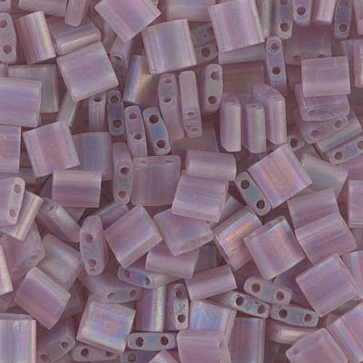 MIYUKI Tila kralen - TL142FR Smokey amethyst transparent iris matte