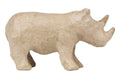 Papier-maché figuur - neushoorn