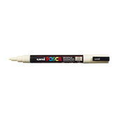 POSCA acrylmarker - fijn PC-3M - 0,9-1,3 mm - ivoor
