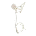 Hobby Horse - leren halster met halstertouw - wit