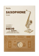 Robotime houten 3D puzzel - Saxophone