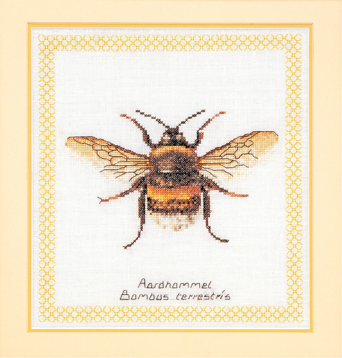 Borduurkit aida bumblebee