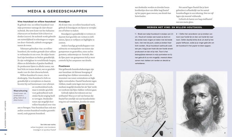 Boek - Klassiek tekenen - Het hoofd